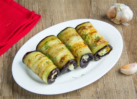 Baklažánové rolky s náplňou